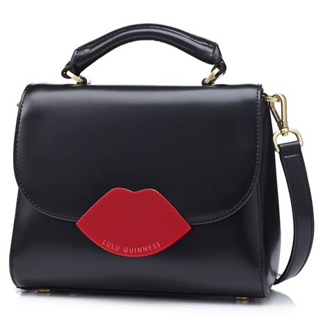 lulu guinness leather bag